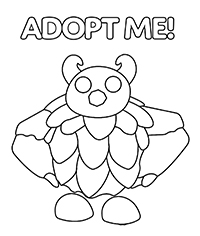 Adopt Me - Kleurplaat048