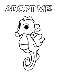 Adopt Me - Kleurplaat049