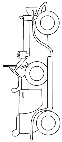 Auto - Kleurplaat016