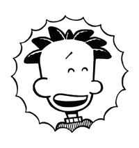 Big Nate - Kleurplaat004