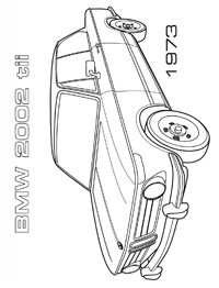 Bmw - Kleurplaat002