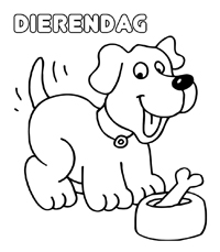 Dierendag - Kleurplaat024