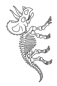 Dinosaurussen - Kleurplaat033