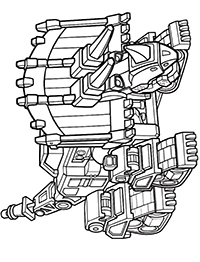 Dinotrux - Kleurplaat001