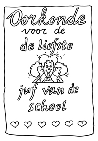 Diploma - Kleurplaat019