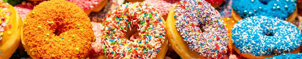 Donuts kleurplaten