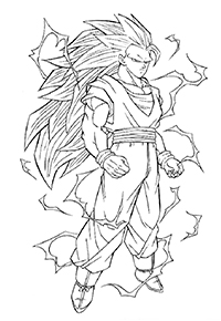 Dragon Ball Z - Kleurplaat005