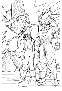 Dragon Ball Z - Kleurplaat014