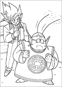 Dragon Ball Z - Kleurplaat017