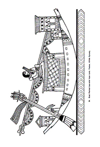 Egypte - Kleurplaat015