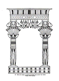 Egypte - Kleurplaat024