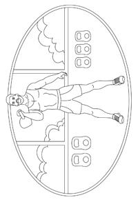 Fitness - Kleurplaat013