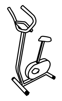 Fitness - Kleurplaat015