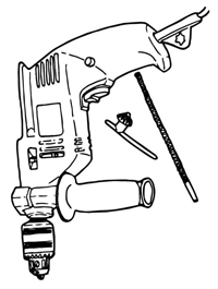 Gereedschap - Kleurplaat006
