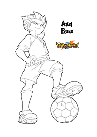 Inazuma Eleven - Kleurplaat005