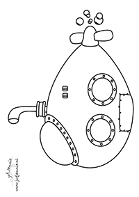 Juf Jannie - Kleurplaat003