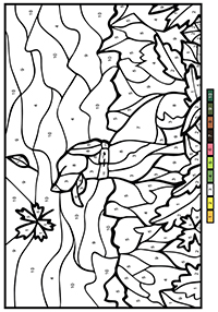 Kleuren Op Nummer - Kleurplaat004