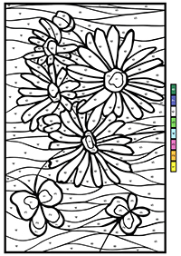 Kleuren Op Nummer - Kleurplaat009