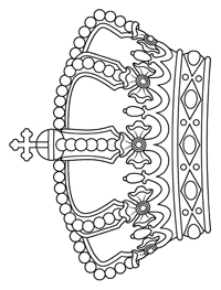 Kroontjes - Kleurplaat012