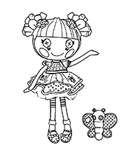 Lalaloopsy - Kleurplaat004