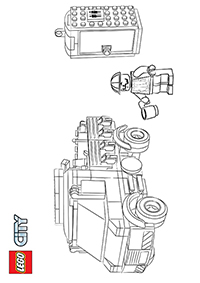 Lego City - Kleurplaat015