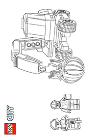 Lego City - Kleurplaat016