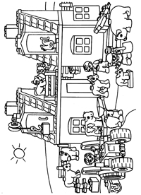 Lego Duplo - Kleurplaat017