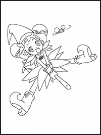 Magical Doremi - Kleurplaat012