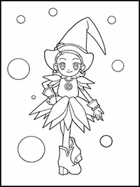 Magical Doremi - Kleurplaat018