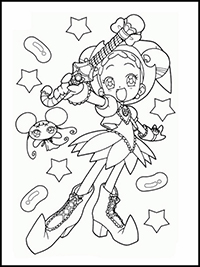 Magical Doremi - Kleurplaat026