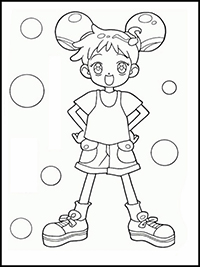 Magical Doremi - Kleurplaat031