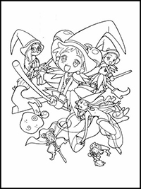 Magical Doremi - Kleurplaat033