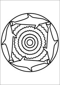 Mandalas - Kleurplaat038