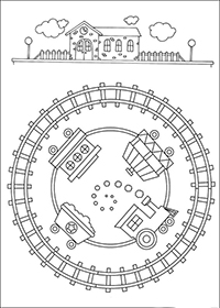 Mandalas - Kleurplaat091