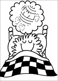 Mr Men - Kleurplaat005