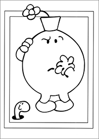 Mr Men - Kleurplaat019