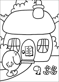 Mr Men - Kleurplaat021