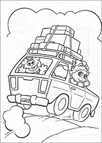 Muppet Babies - Kleurplaat035