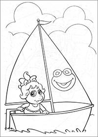 Muppet Babies - Kleurplaat044