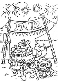 Muppet Babies - Kleurplaat048