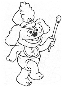 Muppet Babies - Kleurplaat051