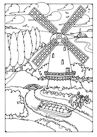 Nederland - Kleurplaat014