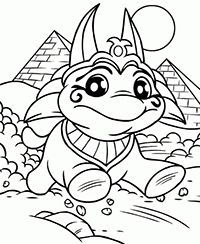 Neopets - Kleurplaat053