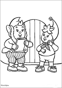 Noddy - Kleurplaat032