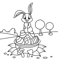 Pasen - Kleurplaat001