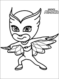 Pj Masks - Kleurplaten005