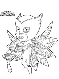 Pj Masks - Kleurplaten010