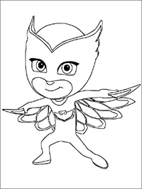 Pj Masks - Kleurplaten018