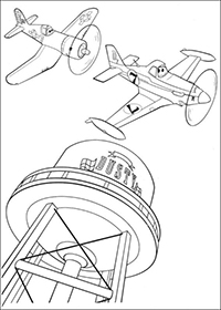 Planes - Kleurplaat037