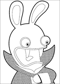 Rabbids Invasion - Kleurplaat002